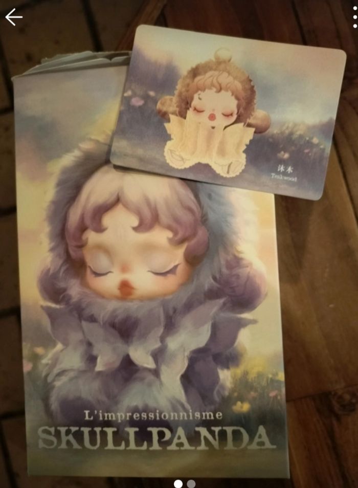 Skullpanda teakwood impressionniste