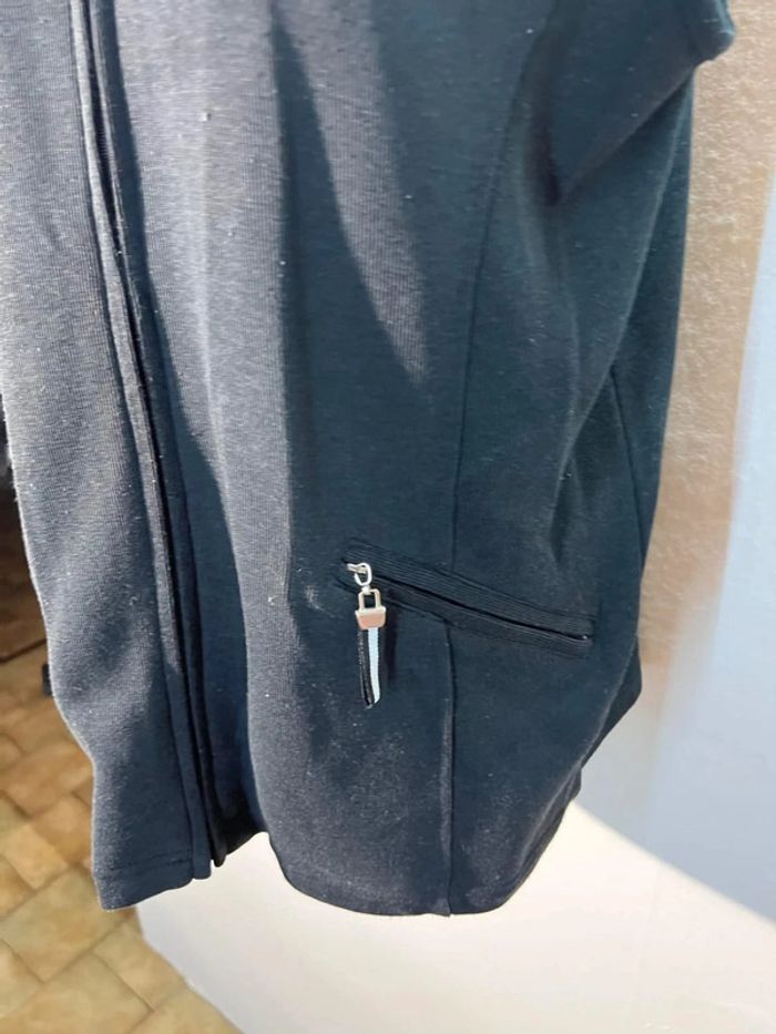 Veste polaire Noire - Brandtex - Taille M - Parfait État. - photo numéro 4