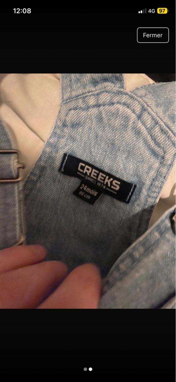 Salopette en jean - photo numéro 2