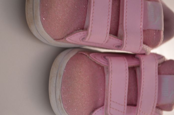 Baskets Roses Puma Pailletées