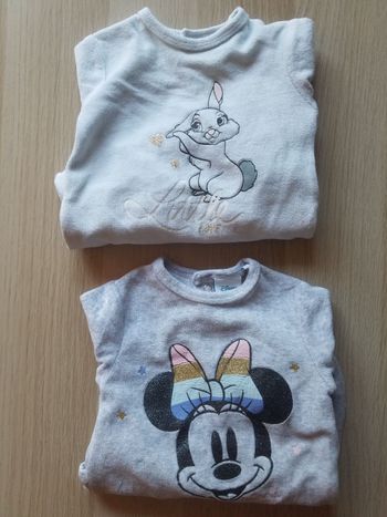 Lot 2 pyjamas Disney 3 mois