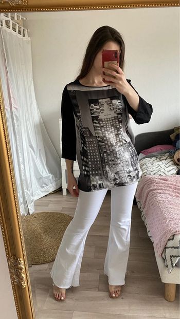 T-shirt long New York