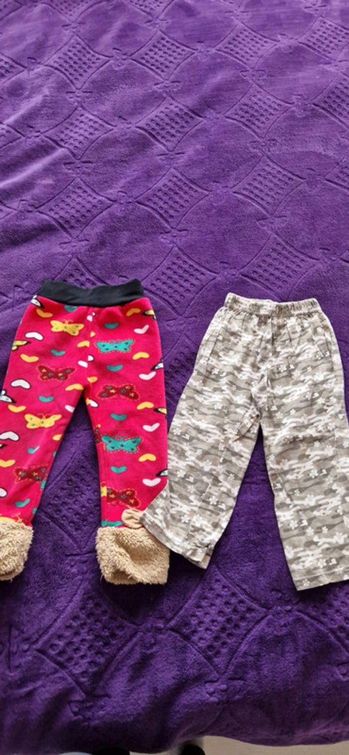 Lot de 2 pantalons fille 3 ans