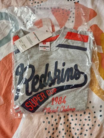 Tee shirt redskins 5 ans neuf