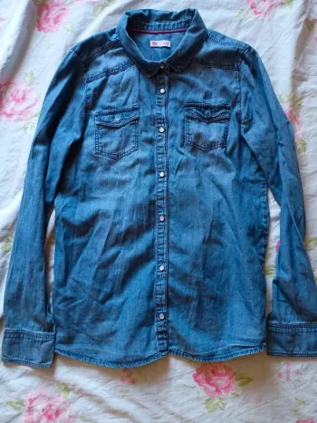 Chemise en jean 14 ans