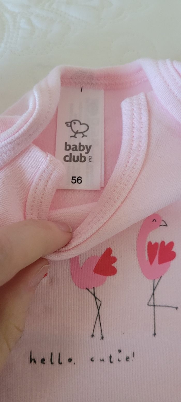 Body flamants roses Baby Club - photo numéro 3