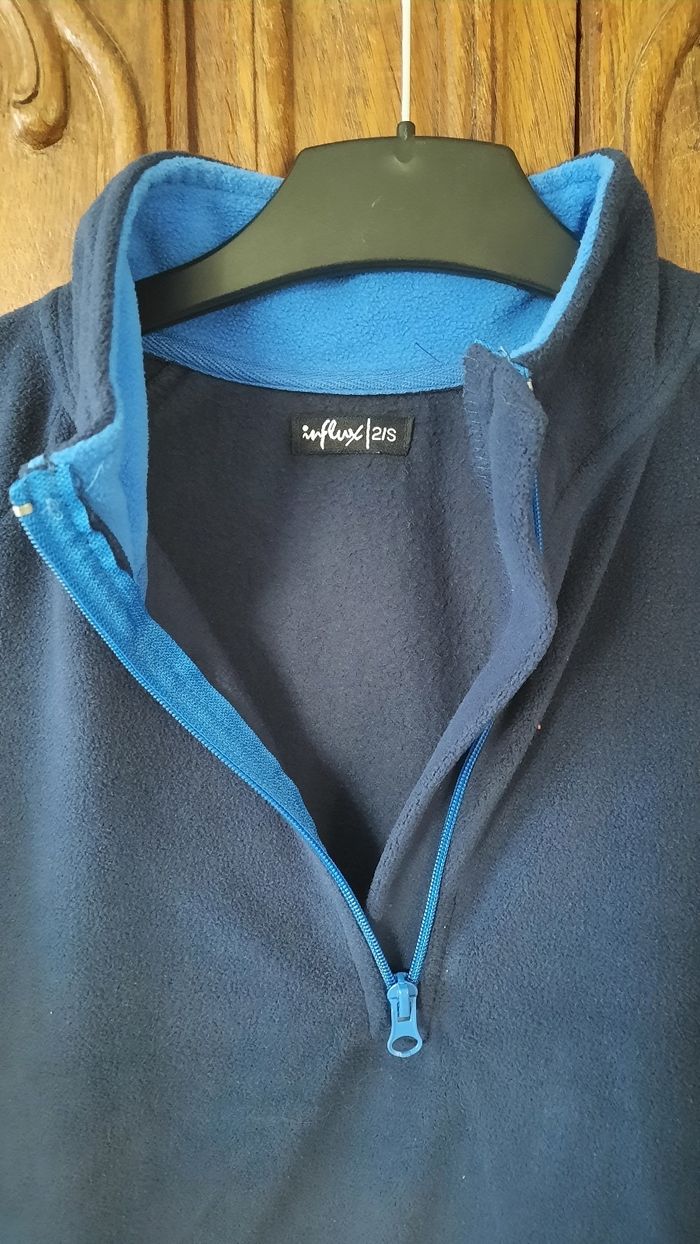 Pull  polaire col zippé taille S - photo numéro 4