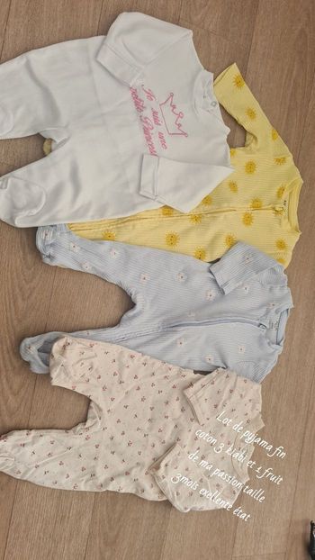 Lot pyjama coton