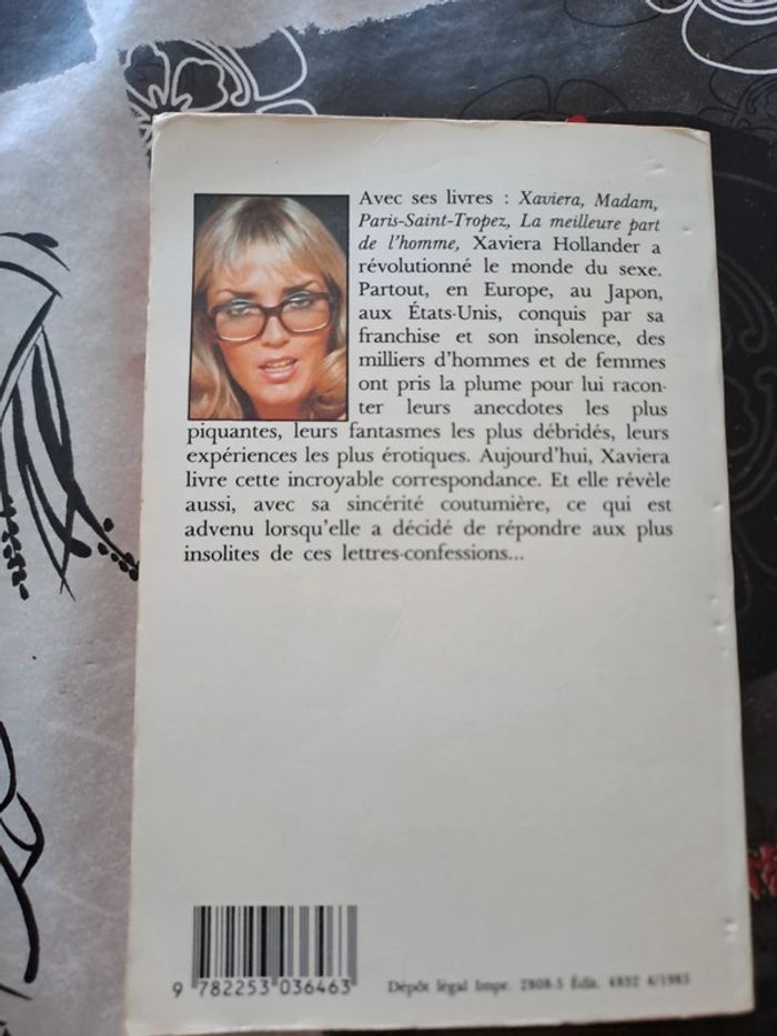 Livre Lettres à Madam', Xaviera Hollander - photo numéro 2
