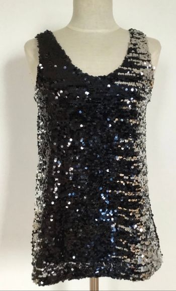 Haut sequins