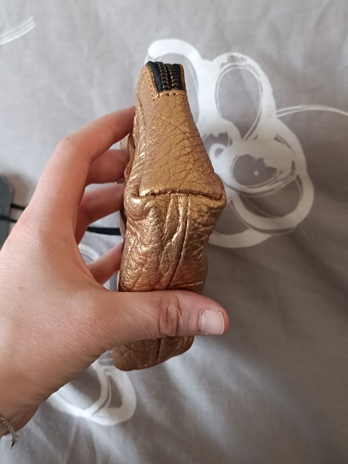 Tote bag Paul Marius léopard beige et porte monnaie mon premier Paul Marius doré - photo numéro 10