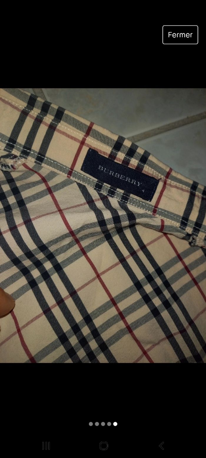 Chemisier burberry - photo numéro 3