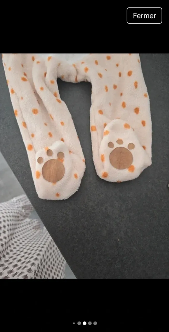 Sur pyjamas petite chouette 12 mois - photo numéro 4