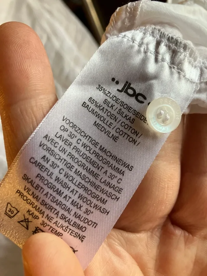 Chemise longue, en soie et coton @ - photo numéro 4