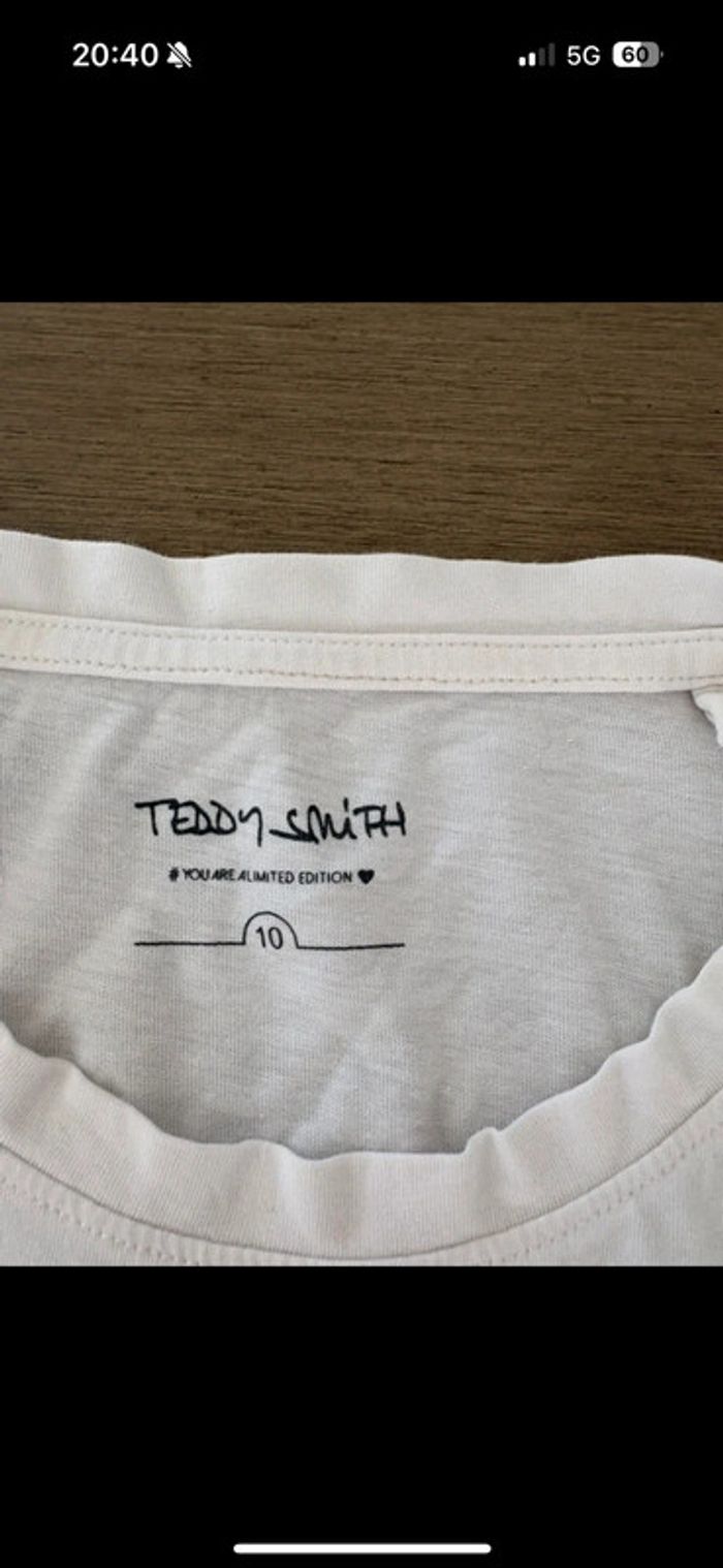 Tee-shirt fille Teddy Smith - photo numéro 7