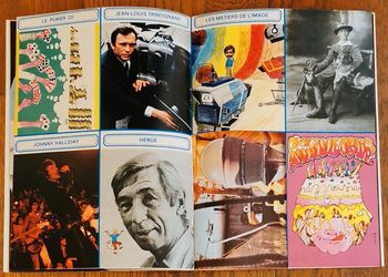 Ancien magazine Tintin N°12 l'hebdotimiste 1973 avec fiches vintage