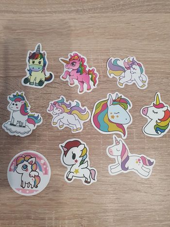 Stickers licorne