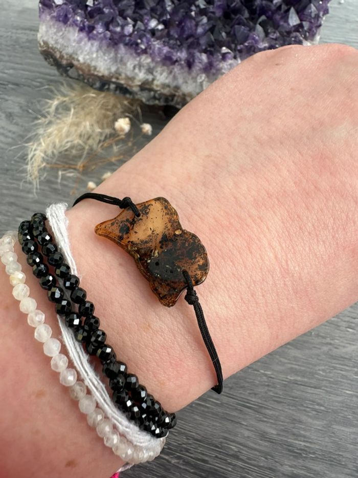 Bracelet en ambre véritable de Pologne – Pierre naturelle - photo numéro 10