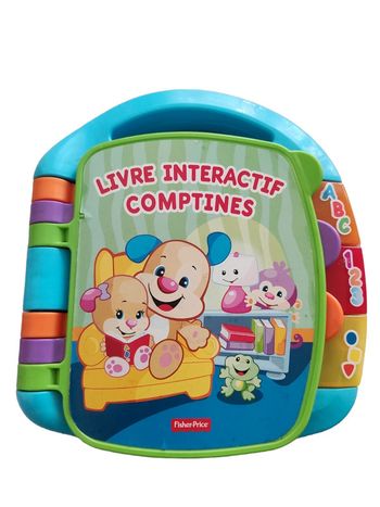 Livre interactif comptine Fisher Price