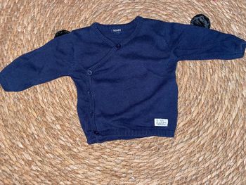 Pull gilet bébé
