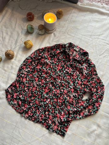 Chemise fleurie