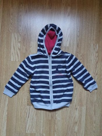 Gilet fourré 24 mois mes petits cailloux