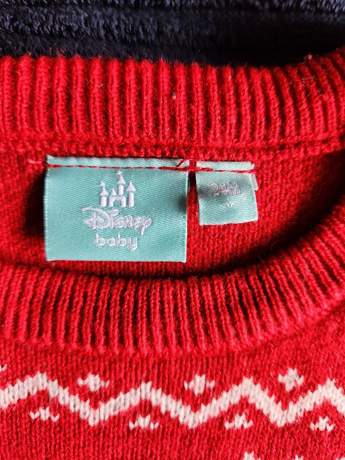 Pull Mickey disney Noël 24 mois - photo numéro 2