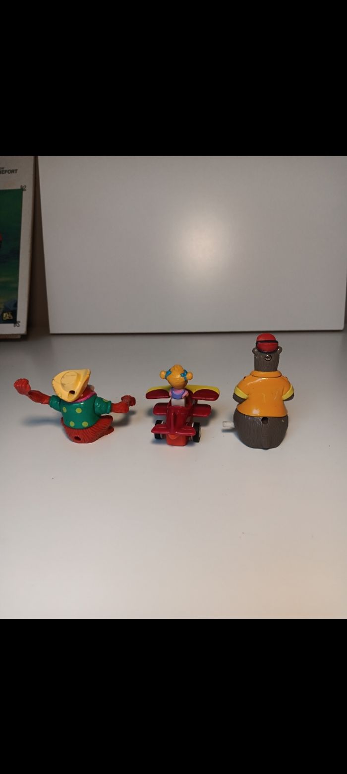 Lot figurines vintage Disney talespin superbaloo taille 8cm pour la plus grande - photo numéro 5