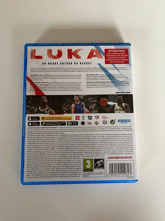 NBA 2K22 PS5 - photo numéro 2
