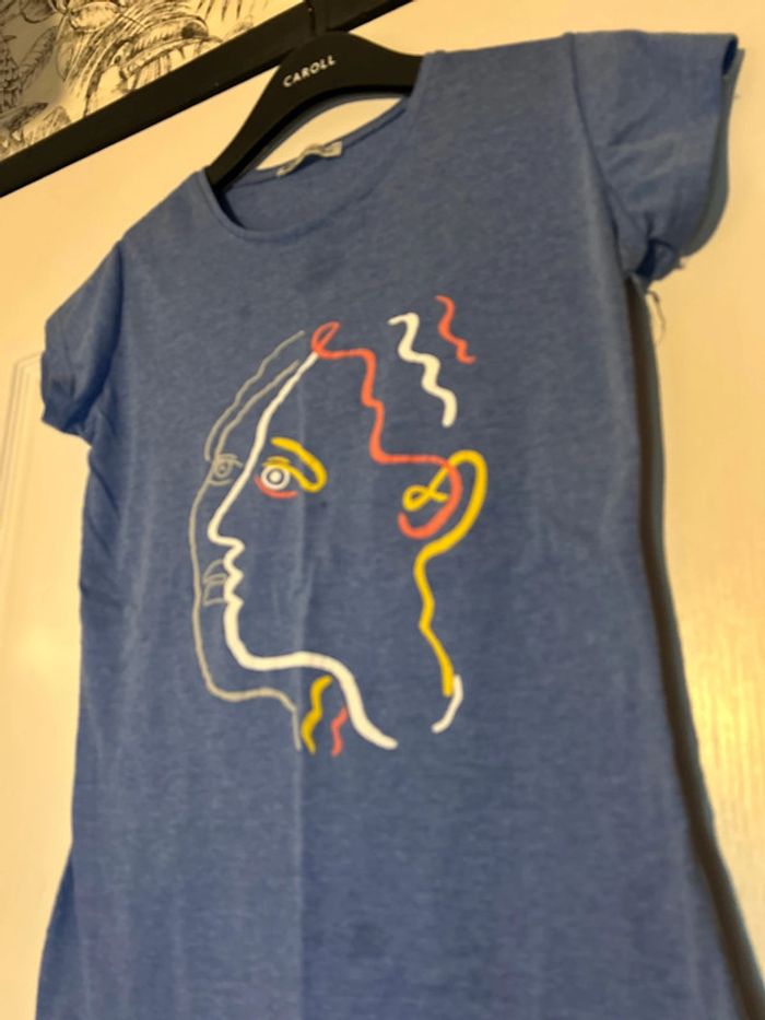 T shirt visage - photo numéro 2