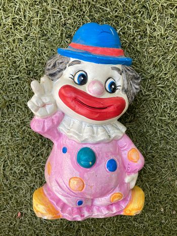 Tirelire clown 🤡 Vintage années 1970