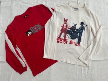 Lot de 2 tee shirt manche longue/sweat taille 10 ans quicksilver / la redoute