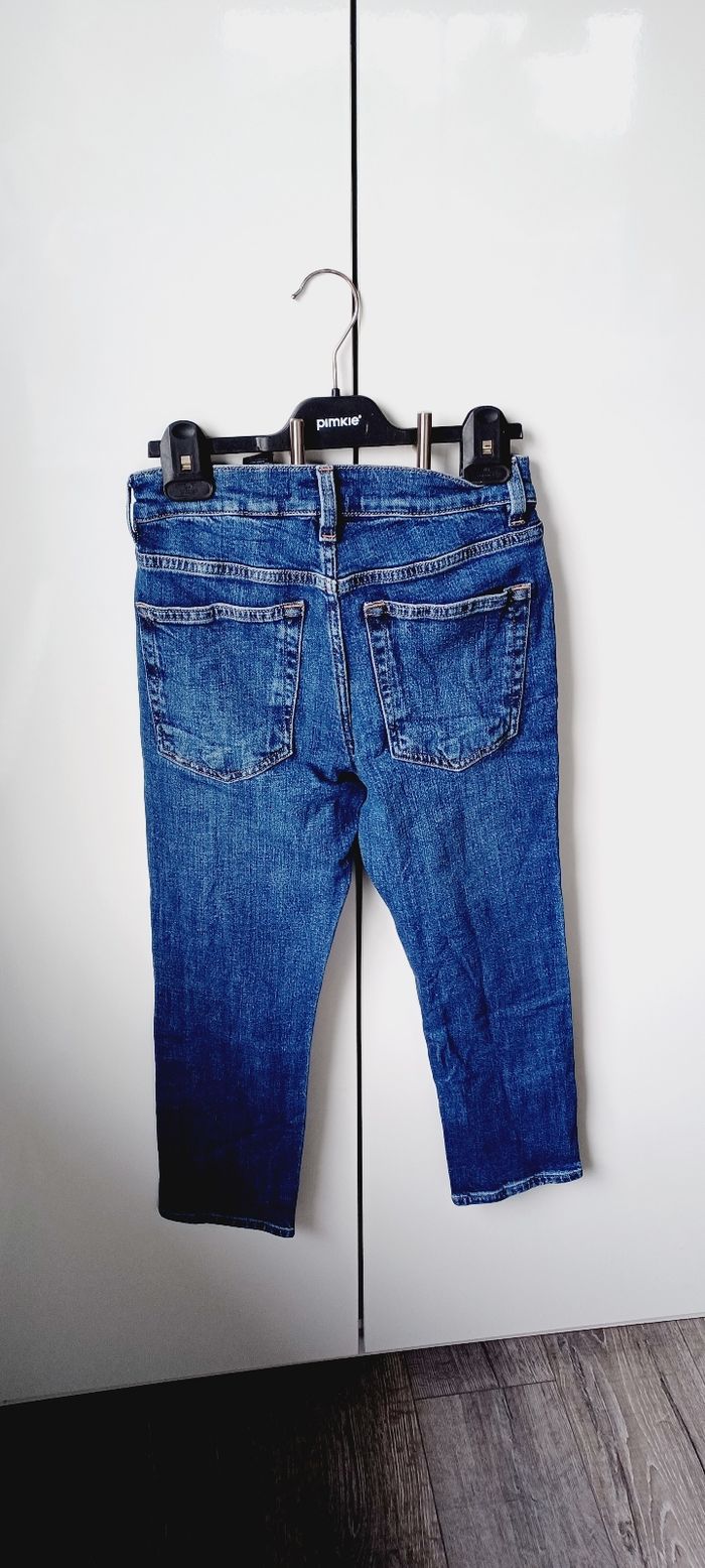 Pantalon femme jeans taille xs Next crop slim - photo numéro 3