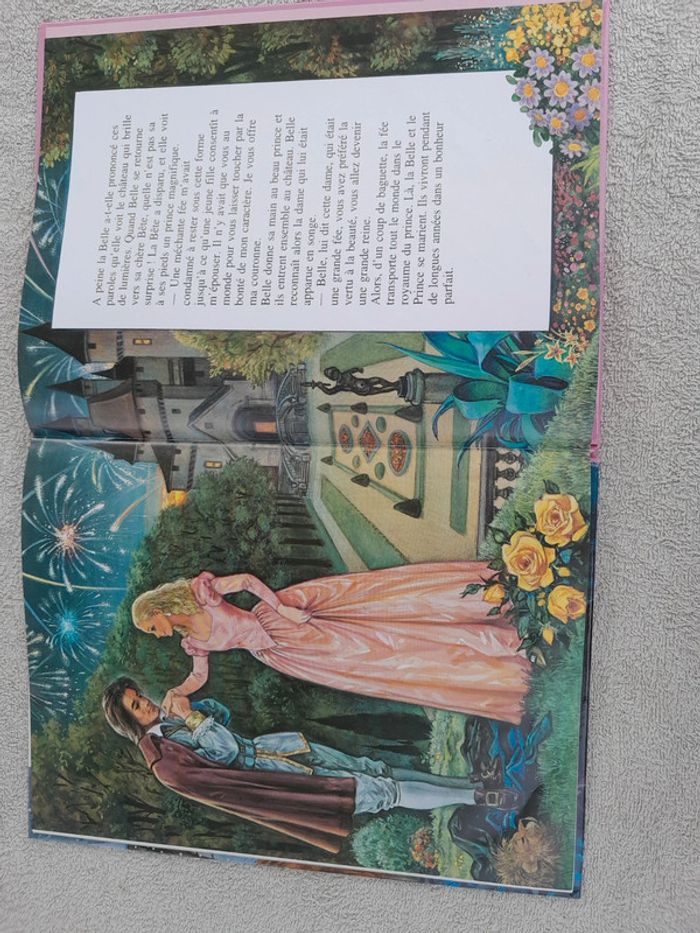 Livre la belle et la bête année 1994 - photo numéro 3