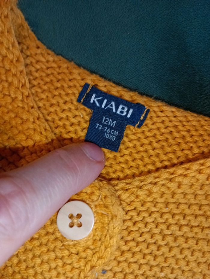 Gilet moutarde - photo numéro 3