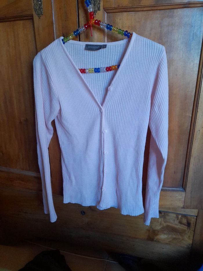 Gilet rose