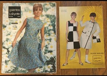 Ancien catalogue Galeries Lafayette été 1966 - 220 pages vintage