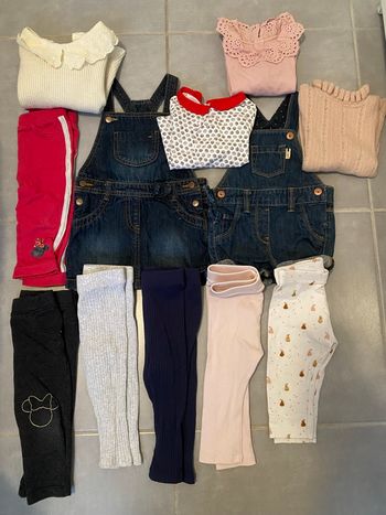 Lot vêtement bébé 12 mois