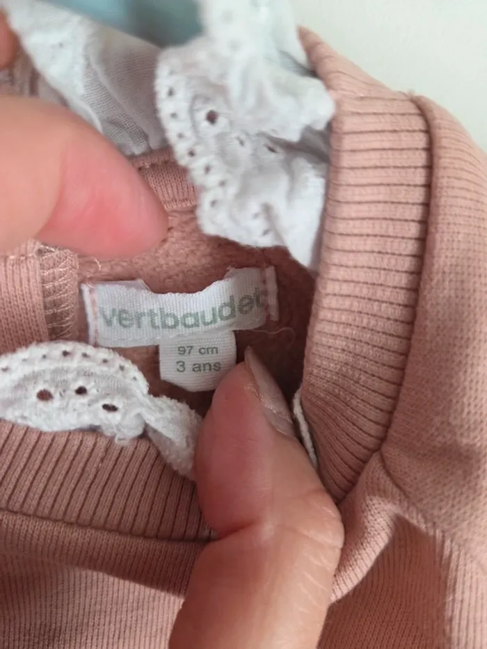 Robe Rose Verbaudet 3 ans - photo numéro 2