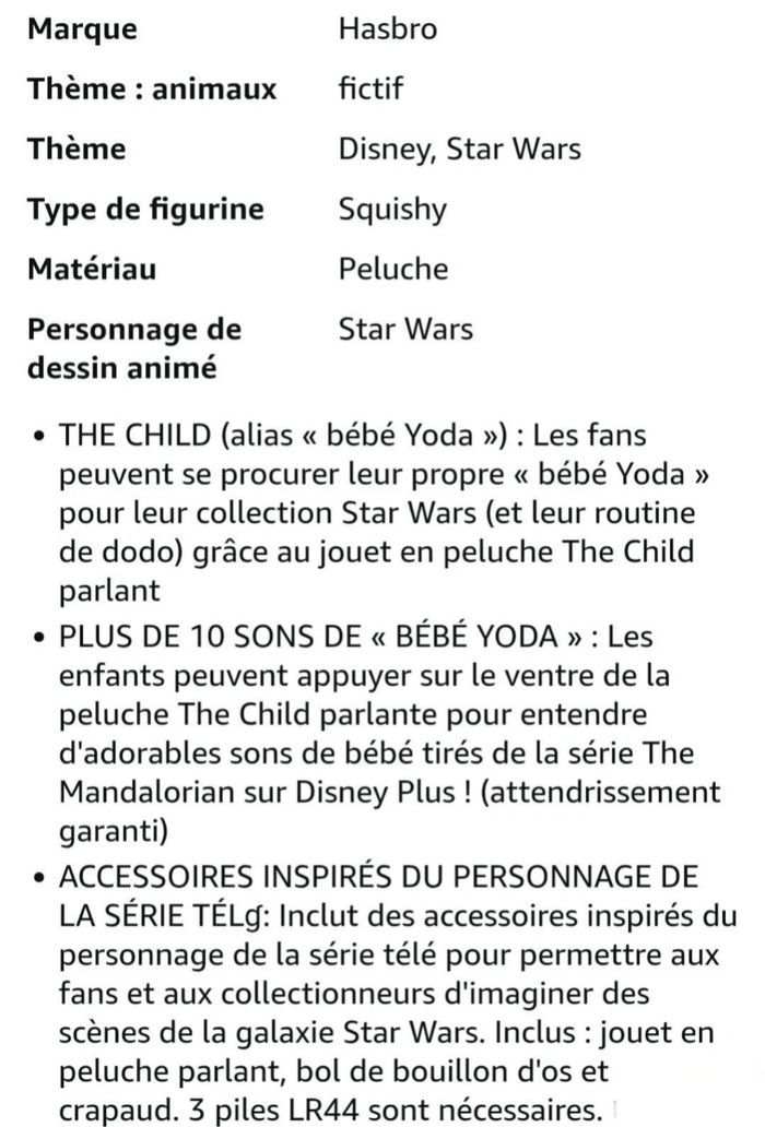 Star Wars The Mandalorian - Figurine Electronique The Child Bébé Yoda de 20 cm - photo numéro 7