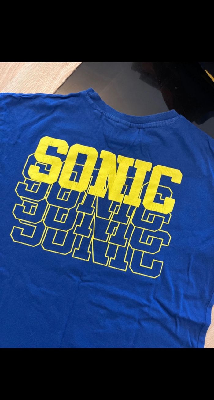 T-shirt sonic - photo numéro 3