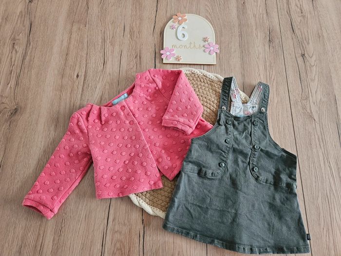 Ensemble robe +gilet