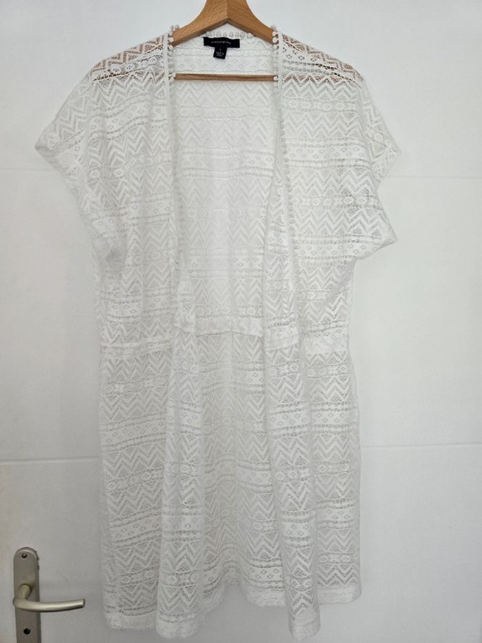 Peignoir a dentelle
