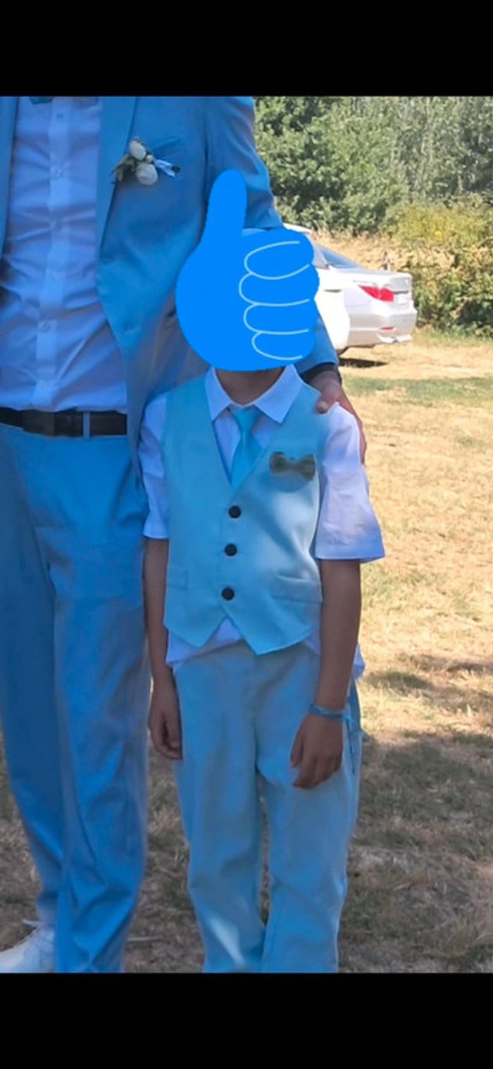 Costume bleu garçon