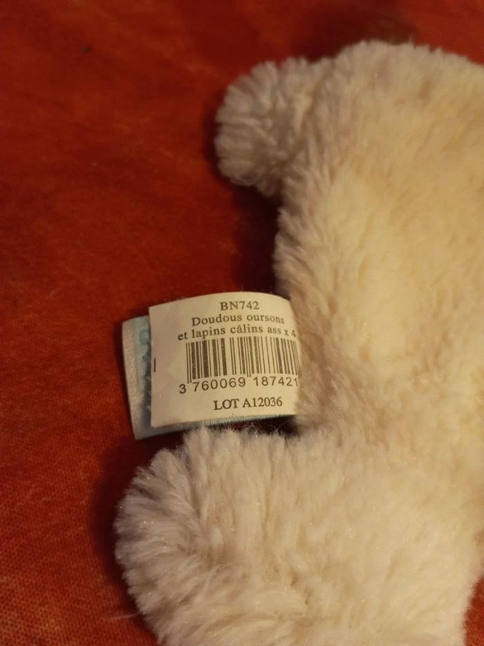 Doudou ours ourson câlins de Baby nat - photo numéro 5