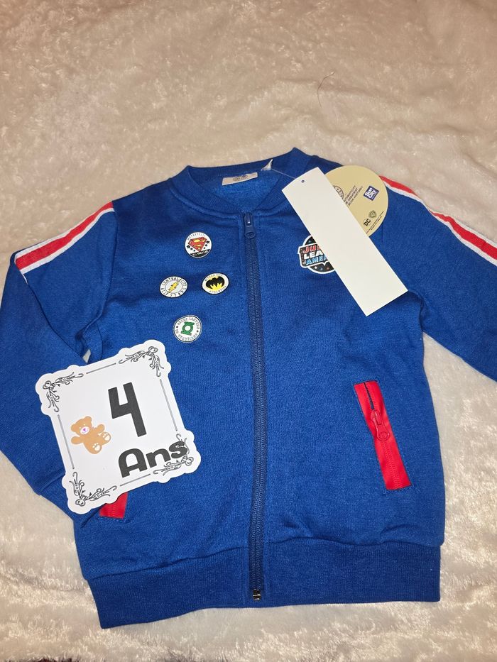 Gilet Justice League 4ans