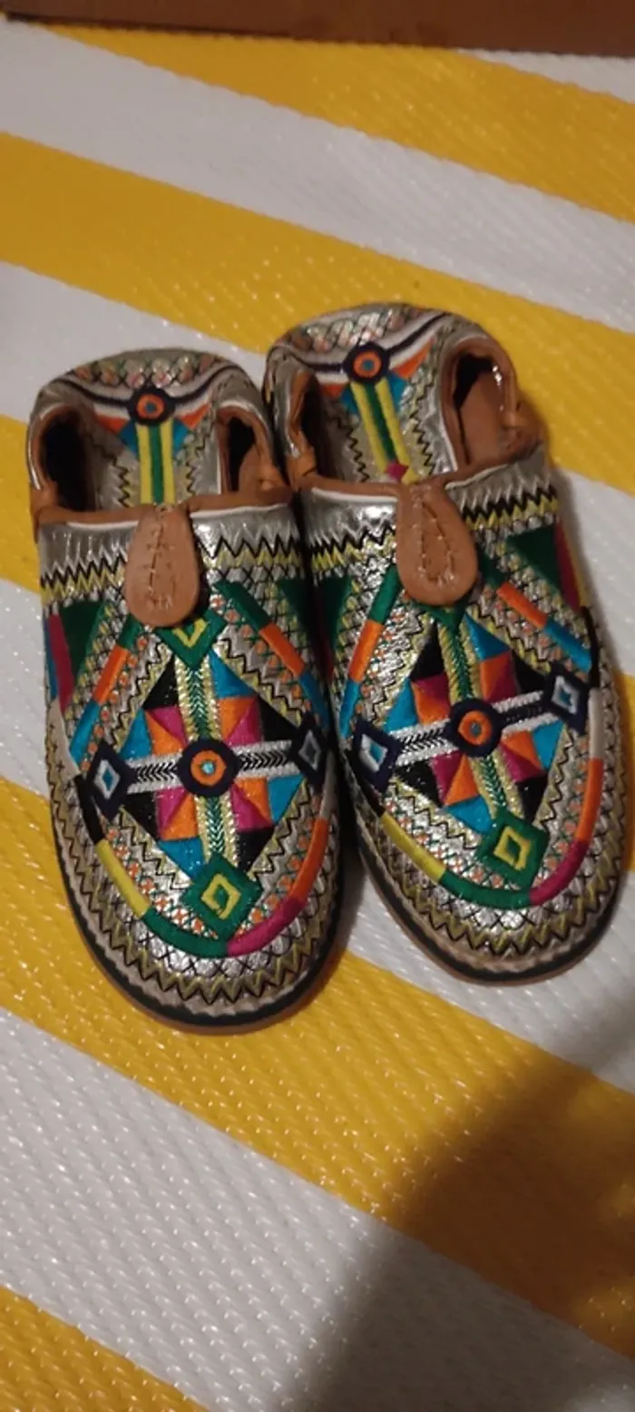 Babouche traditionnelle taille 38