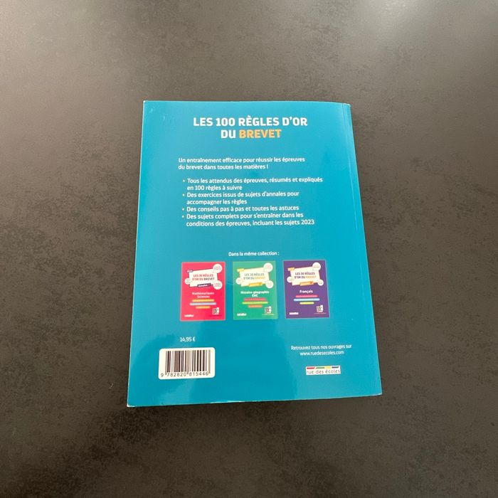 livre règles d’or brevet - photo numéro 2