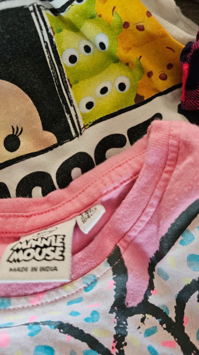 Gros lot 10 t shirt 4 ans - photo numéro 2