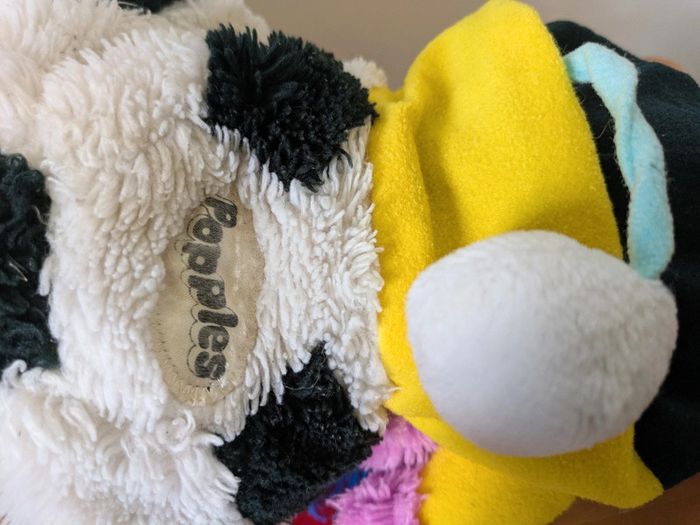 Peluche Popples football vintage - photo numéro 4